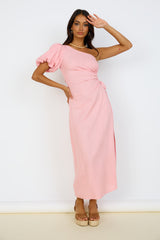 Say Goodbye Maxi Dress Pink
